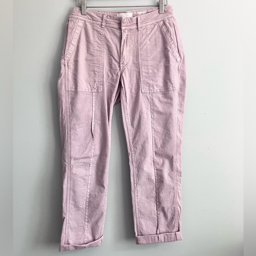 ANTHROPOLOGIE Muted Pink The Wanderer Utility Pants Size 27